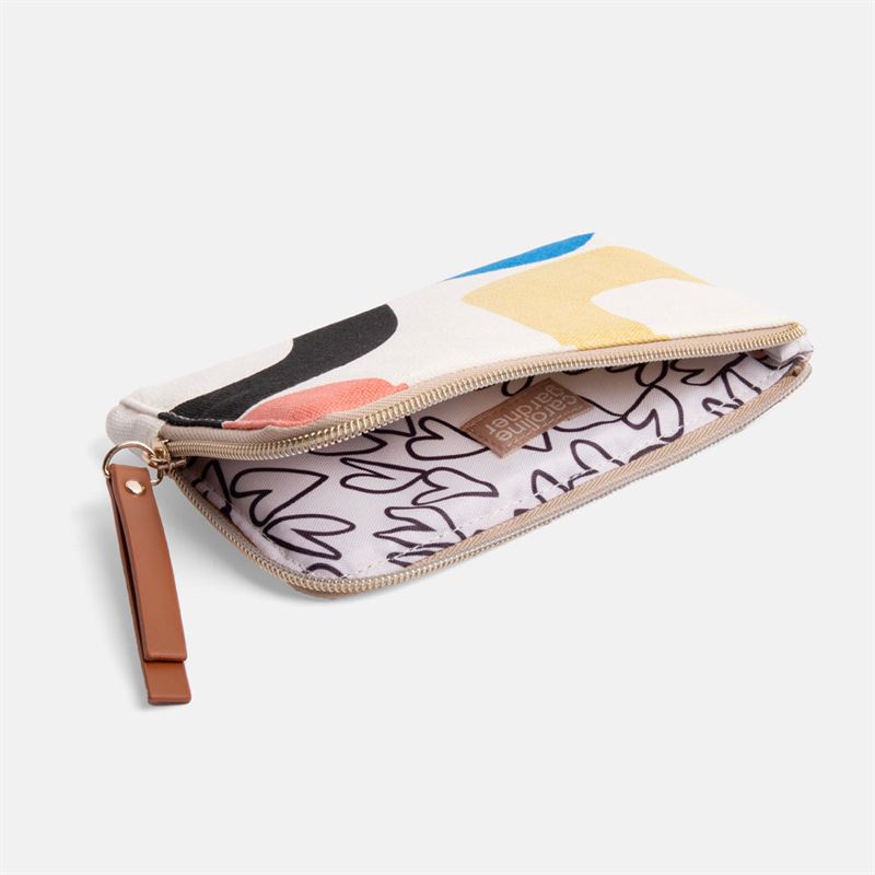 Abstract Padded Zip Pouch Abstract Padded Zip Pouch