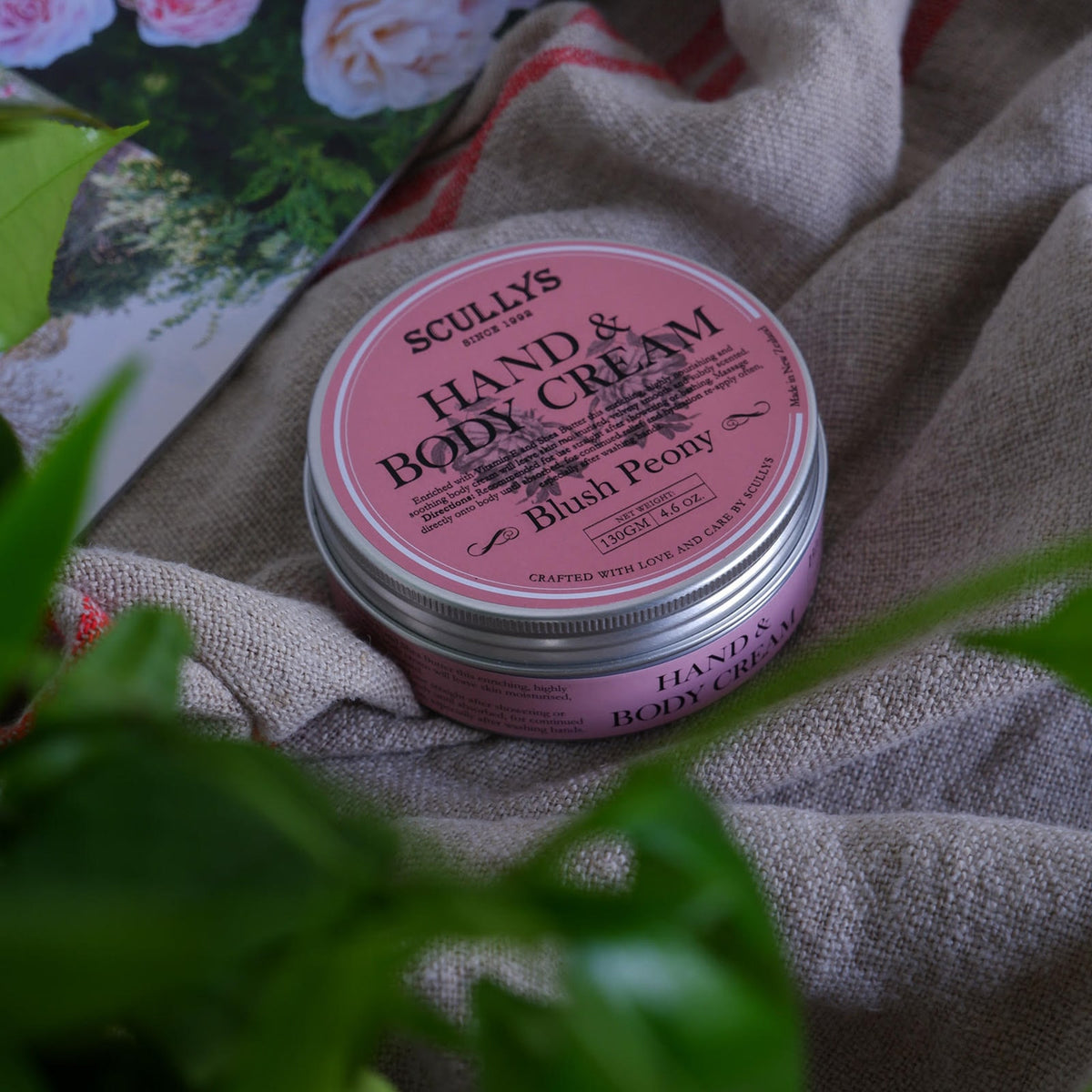 Blush Peony Hand And Body Cream 130g Otago Museum Shop 3002