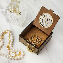 Load image into Gallery viewer, River Rimu - Semi Circle Trinket Box