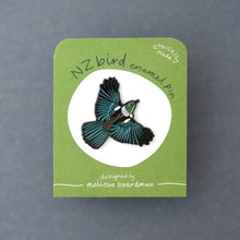 Load image into Gallery viewer, NZ Bird Enamel Pin - Tui