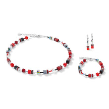 Load image into Gallery viewer, GeoCube Red Bracelet