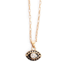 Load image into Gallery viewer, A &amp;C Oslo - Morning Sun Black GP Necklace 
