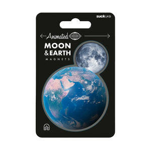 Animated Moon & Earth Magnets