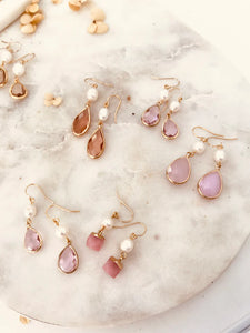 Audrey Pearl Earrings