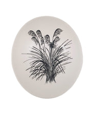 Load image into Gallery viewer, Black Toetoe On White - 10cm Porcelain Bowl
