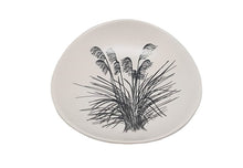 Load image into Gallery viewer, Black Toetoe On White - 10cm Porcelain Bowl
