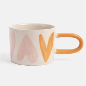 Caroline Gardner - Multi Hearts Mug