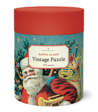 Load image into Gallery viewer, Cavallini &amp; Co - Santa Claus 500 Pce - Christmas Vintage Puzzle
