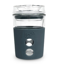 Load image into Gallery viewer, Eco Glass Coffee Travel Cup - Denim
