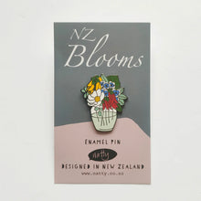 Load image into Gallery viewer, Natty - NZ Blooms Enamel Pin
