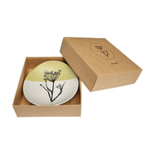 Load image into Gallery viewer, Jo Luping Design - Fennel Mustard Yellow Dipped - 10cm Porcelain Bowl
