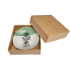 Jo Luping Design - Rosemary Green Dipped - 10cm Porcelain Bowl