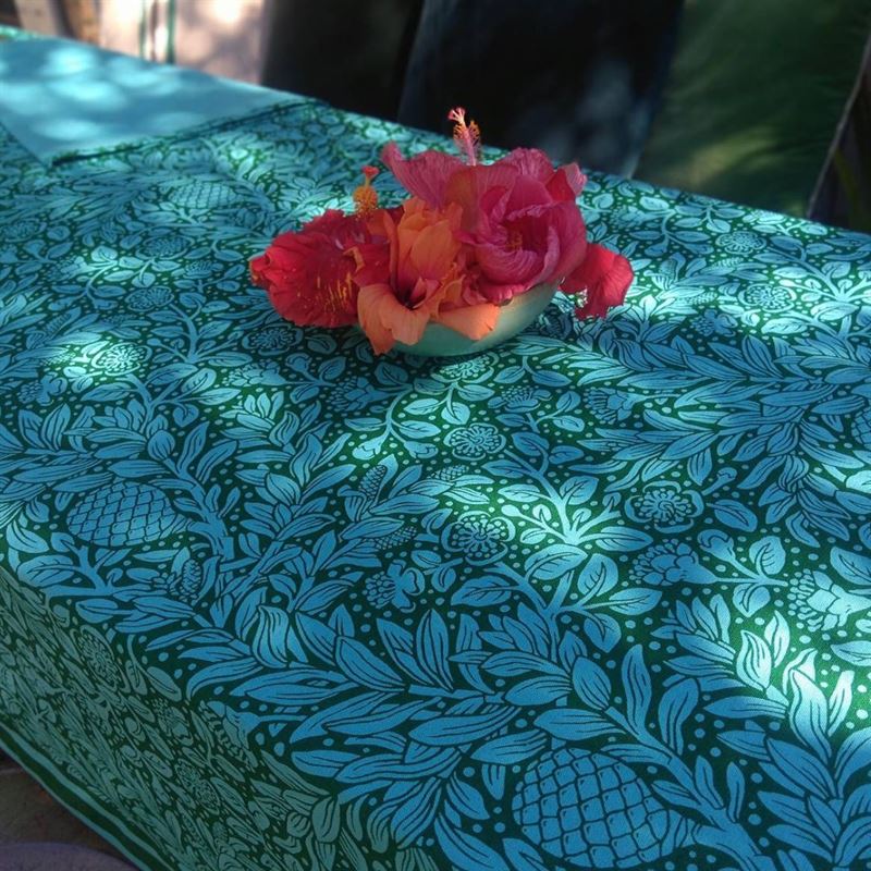 Kauri & Rohutu Tablecloth by Wolfkamp & Stone Kauri & Rohutu Tablecloth by Wolfkamp & Stone