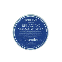 Load image into Gallery viewer, Scully&#39;s Lavender Relaxing Massage Wax 130gm
