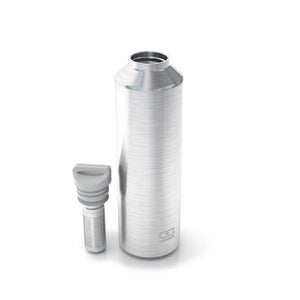 Monbento – Silver Stainless Steel insulated water bottle with infuser