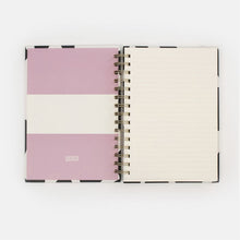 Load image into Gallery viewer, Mono Hearts - A5 Spiral Bound Notebook
