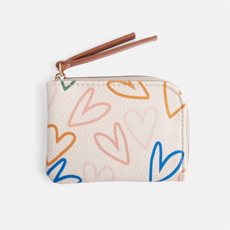 Multi Hearts - Corner Purse