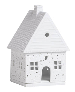 Räder - Gingerbread Snowball - Porcelain Tealight House