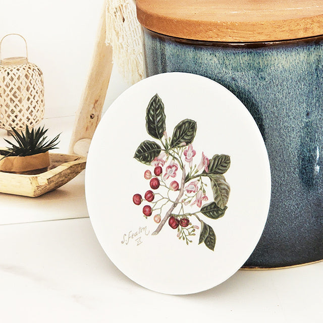 Sarah Featon Coaster - Puriri