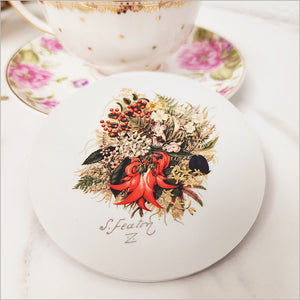 Sarah Featon Coaster - Wild Flowers