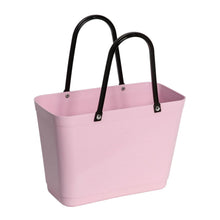 Load image into Gallery viewer, Small Dusty Pink Hinza Bag - Green Plastic
