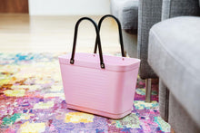 Load image into Gallery viewer, Small Dusty Pink Hinza Bag - Green Plastic
