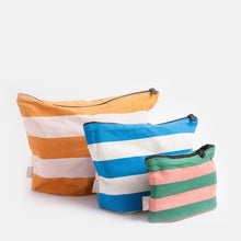 Load image into Gallery viewer, Stripe Set of 3 - Travel Pouches
