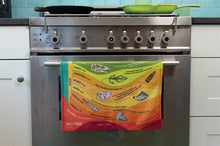 Load image into Gallery viewer, The Unemployed Philosophers Guild - Geologic Time - Tea Towel
