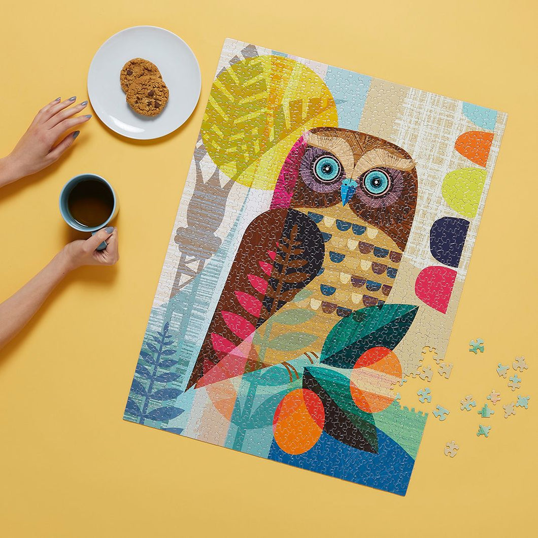 WerkShoppe - Ruru Owl 1000 Pce - Puzzle