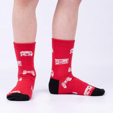 Load image into Gallery viewer, Game On  Kids Crew Socks Pack of 3
