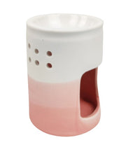 Load image into Gallery viewer, Alora Horizon Oil Burner White &amp; Pink
