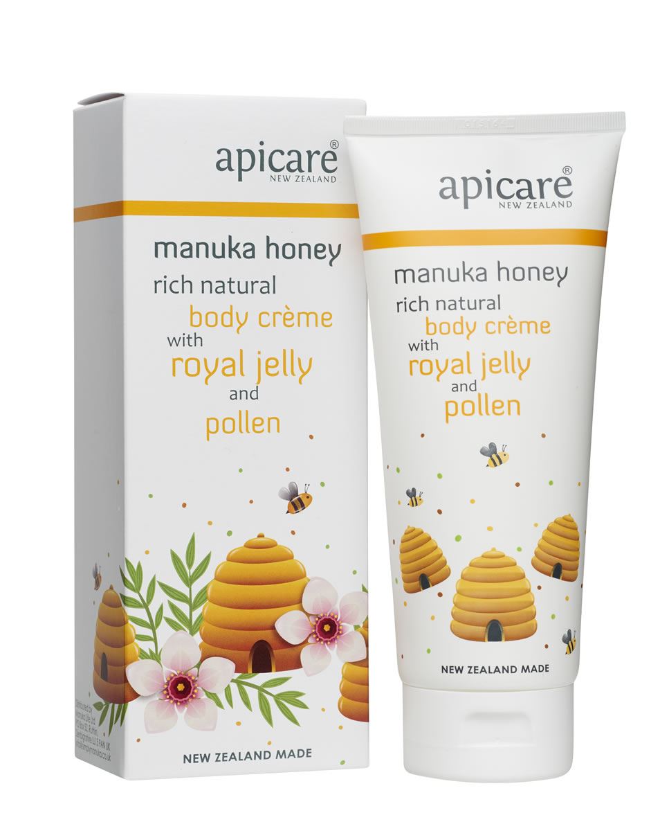 Apicare royal jelly and pollen body creme