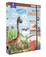 Load image into Gallery viewer, All About Dinosaurs magnetic puzzle kit
