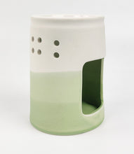 Load image into Gallery viewer, Alora Horizon Oil Burner White &amp; Green
