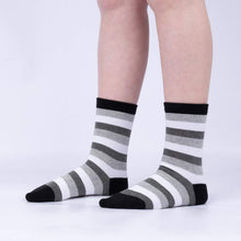 Load image into Gallery viewer, Arch-eology Kids Glow In The Dark Crew Socks Pack of 3
