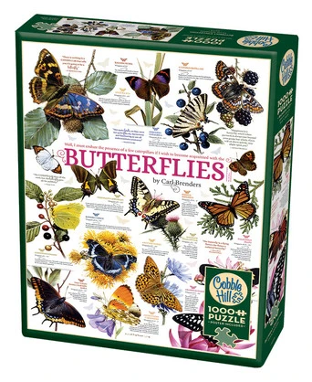 Butterfly Collection 1000 Piece Puzzle