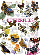 Load image into Gallery viewer, Butterfly Collection 1000 Piece Puzzle
