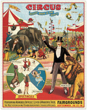 Load image into Gallery viewer, Cavallini &amp; Co – Circus 1000 Piece  Vintage Puzzle
