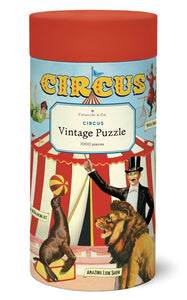 Cavallini & Co – Circus 1000 Piece  Vintage Puzzle