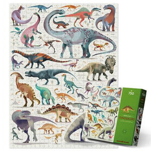 Croc Creek Family Puzzle World Of Dinosaurs 750pc
