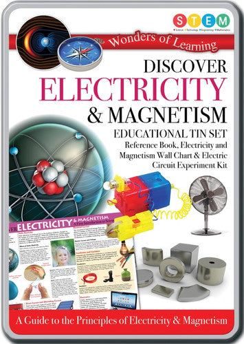 Discover electricity and magnetism tin set