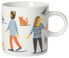Load image into Gallery viewer, People Person Short Porcelain Mug
