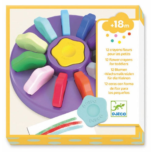 Djeco Flower Crayons