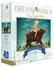 Load image into Gallery viewer, Dream bear 20 piece puzzle box
