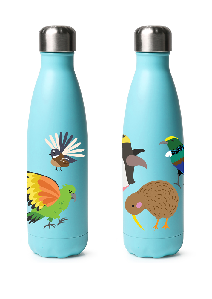 Drink Bottle – Kiwi Birds 500ml