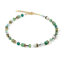 Load image into Gallery viewer, GeoCube Iconic Green Necklace
