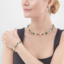 Load image into Gallery viewer, GeoCube Iconic Green Earrings

