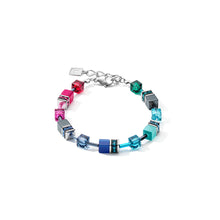 Load image into Gallery viewer, GeoCube Rainbow Multicolour Bracelet
