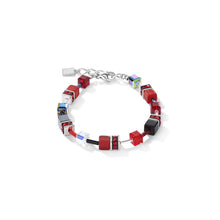 Load image into Gallery viewer, GeoCube Red Bracelet

