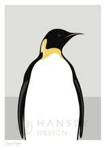 Load image into Gallery viewer, Hansby Design – Emperor Penguin Art Print
